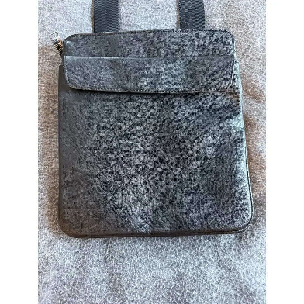 Zara Black Men's Messenger Crossbody Bag